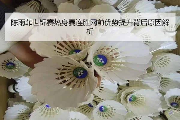 陈雨菲世锦赛热身赛连胜网前优势提升背后原因解析 - MKSports